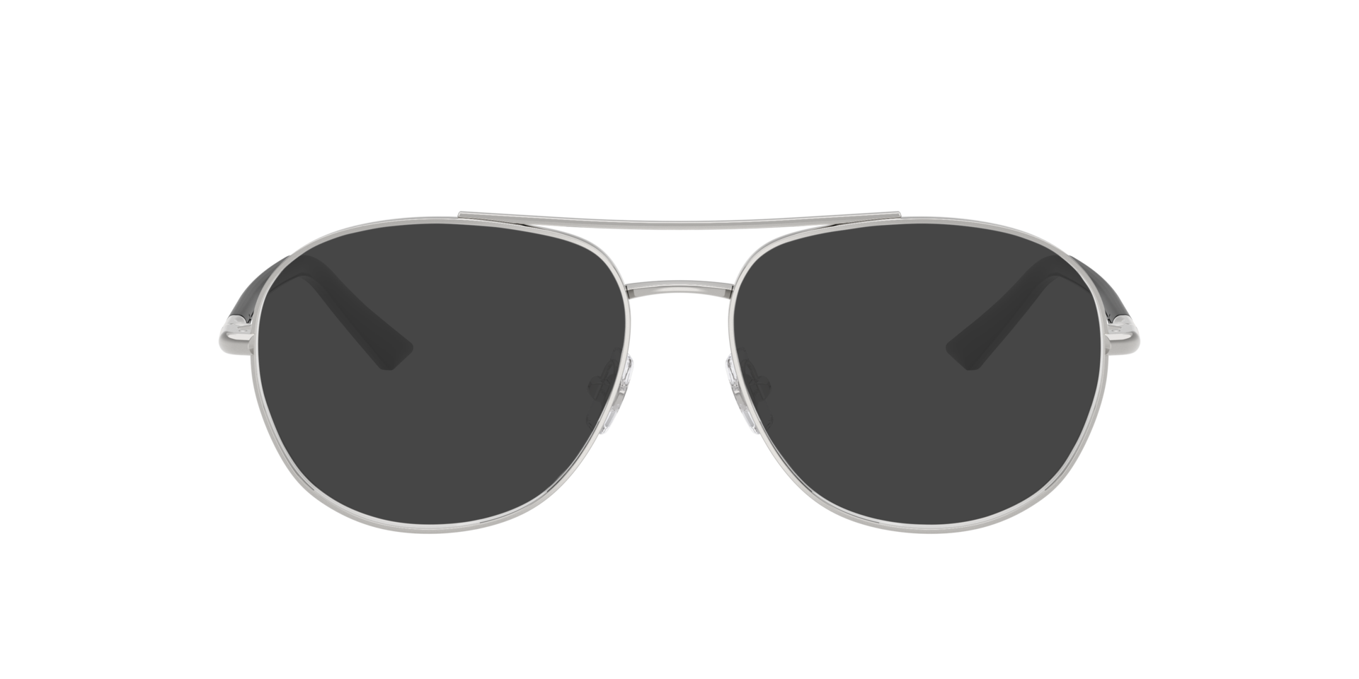 JC2021 Silver MetalEyeglass Frames for Glasses Direct, with Tinted Lenses