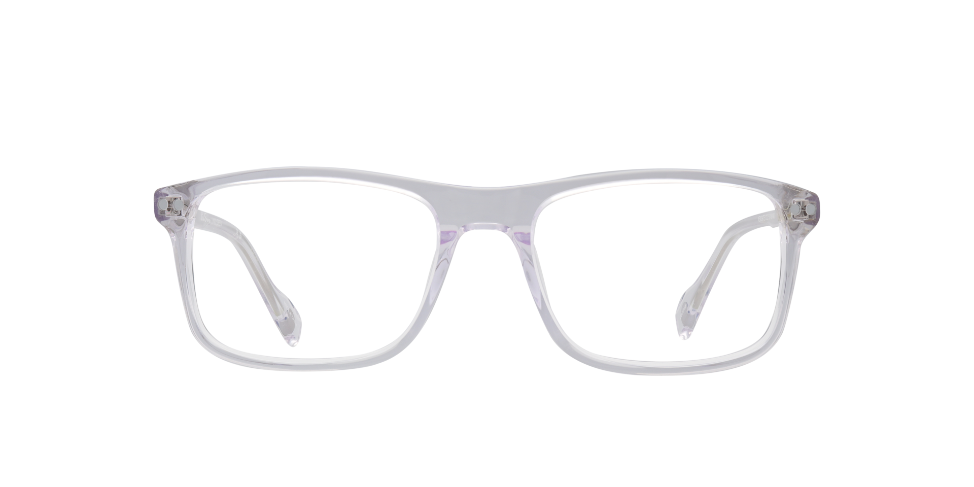 Newgate Clear MetalEyeglass Frames for Glasses Direct, Front View