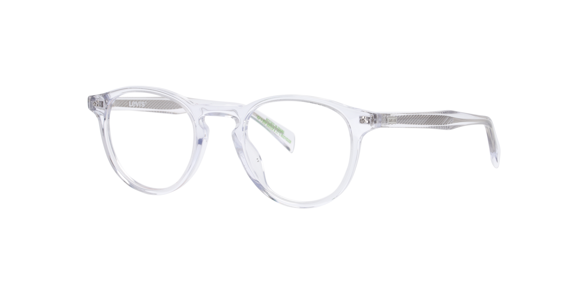 LV 5085 Clear AcetateEyeglass Frames for Glasses Direct, Angle View