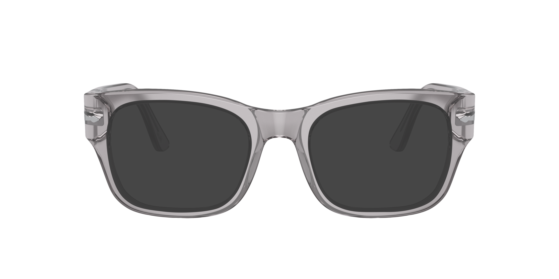 PO3297V Transparent Grey AcetateEyeglass Frames for Glasses Direct, with Tinted Lenses