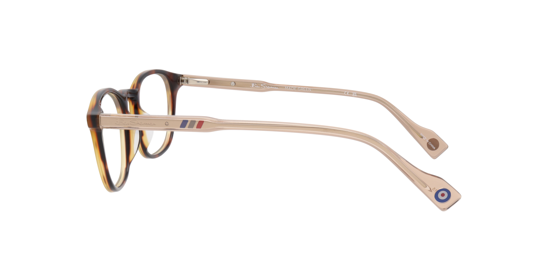 Lawrence Brown AcetateEyeglass Frames for Glasses Direct, Side View