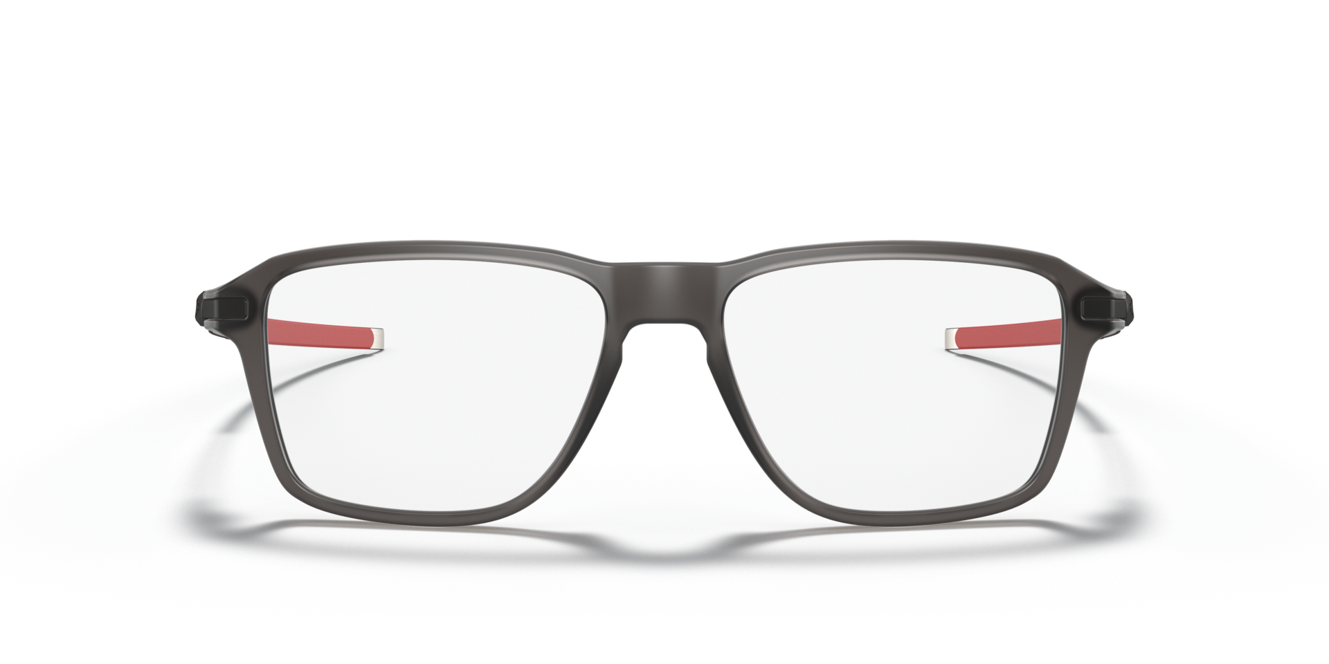 Wheel House Satin Grey Smoke PlasticEyeglass Frames for Glasses Direct, Front View