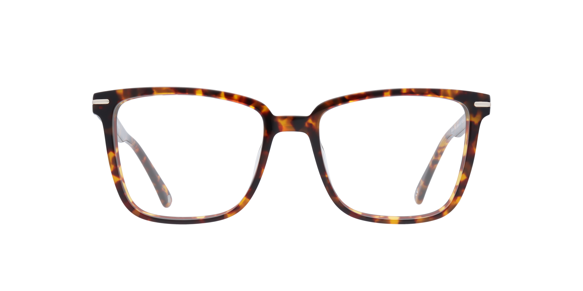 Balham Shiny Havana & Gold AcetateEyeglass Frames for Glasses Direct, Front View