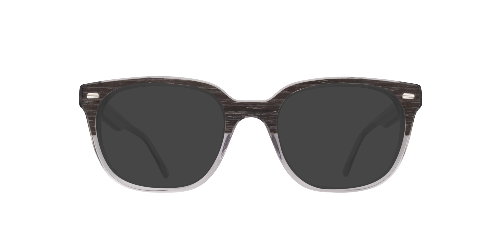Hanwell Grey Wood & Crystal Grey AcetateEyeglass Frames for Glasses Direct, with Tinted Lenses