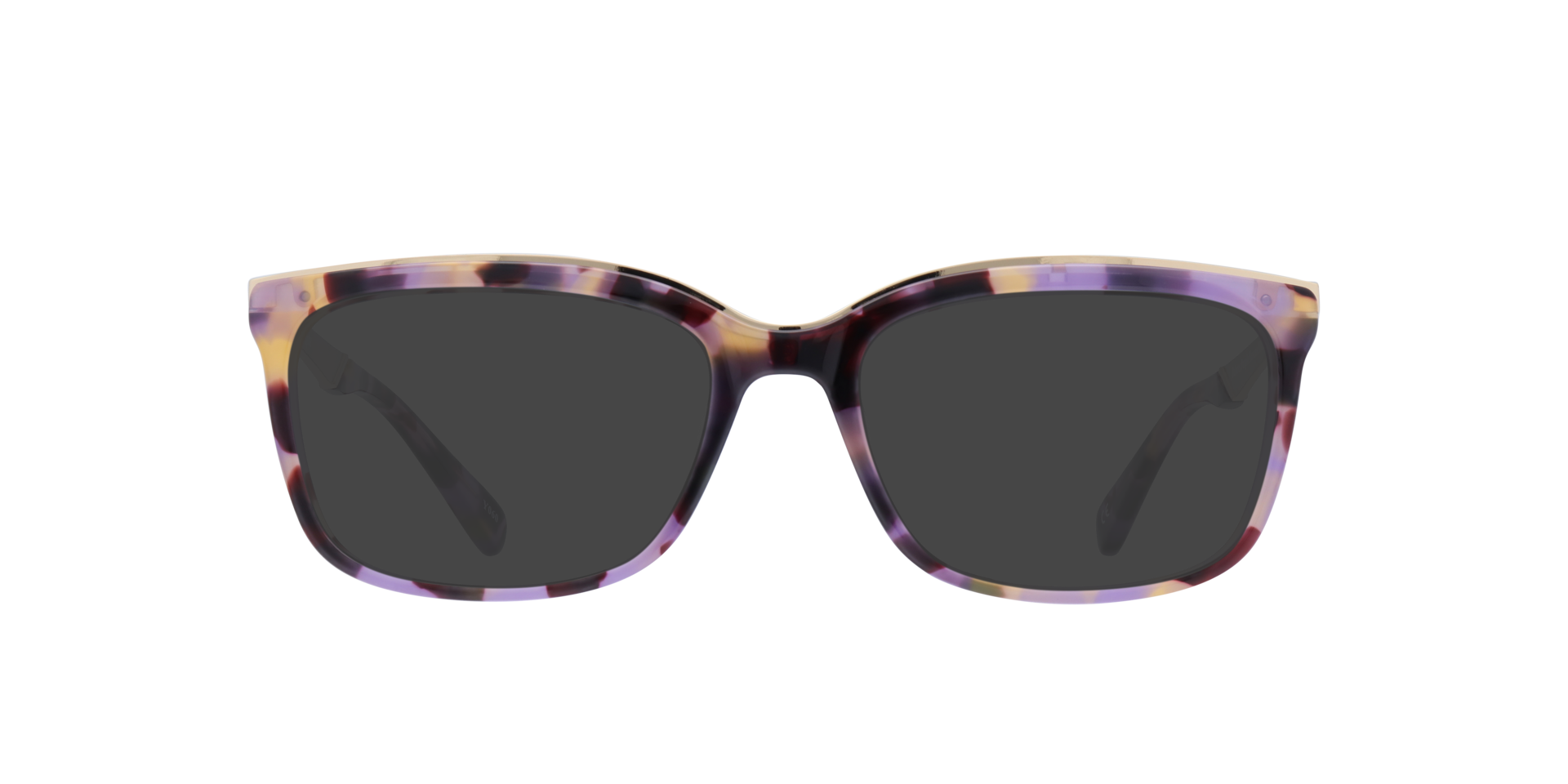 Delores Purple Havana AcetateEyeglass Frames for Glasses Direct, with Tinted Lenses
