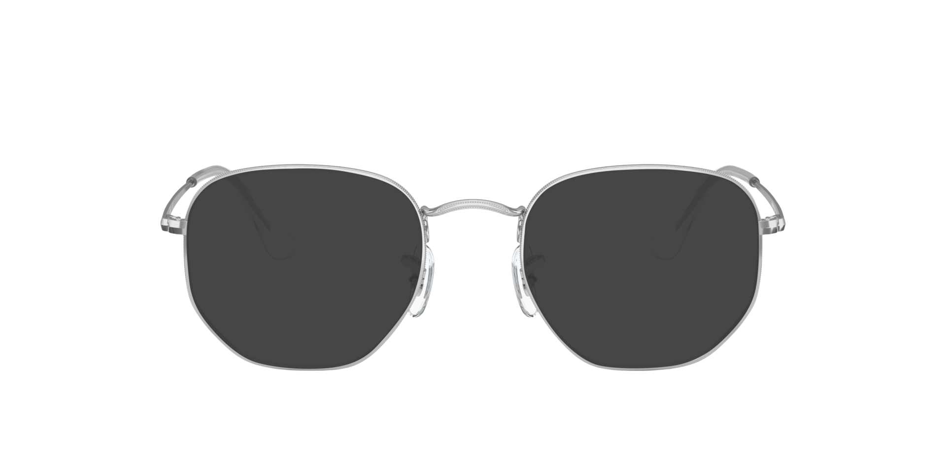 RB6448 Silver MetalEyeglass Frames for Glasses Direct, with Tinted Lenses