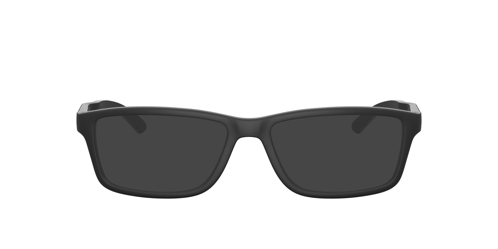 AN7292 Matte Recycled Black PlasticEyeglass Frames for Glasses Direct, with Tinted Lenses