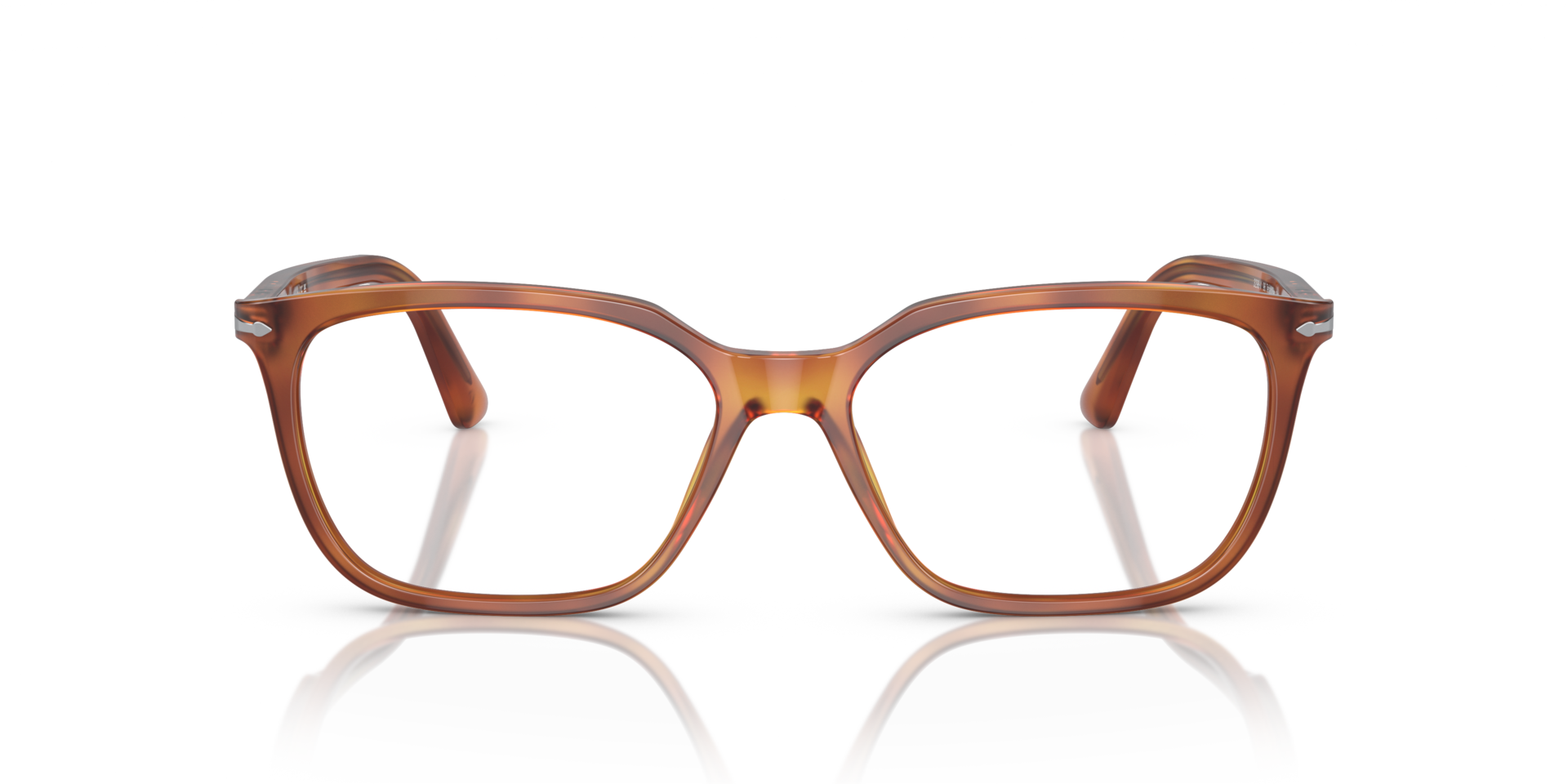 PO3298V Terra Di Siena AcetateEyeglass Frames for Glasses Direct, Front View
