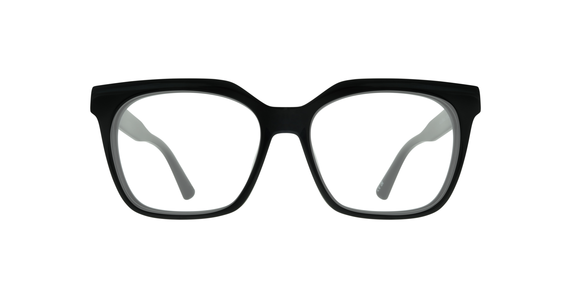 Kiki Black AcetateEyeglass Frames for Glasses Direct, Front View
