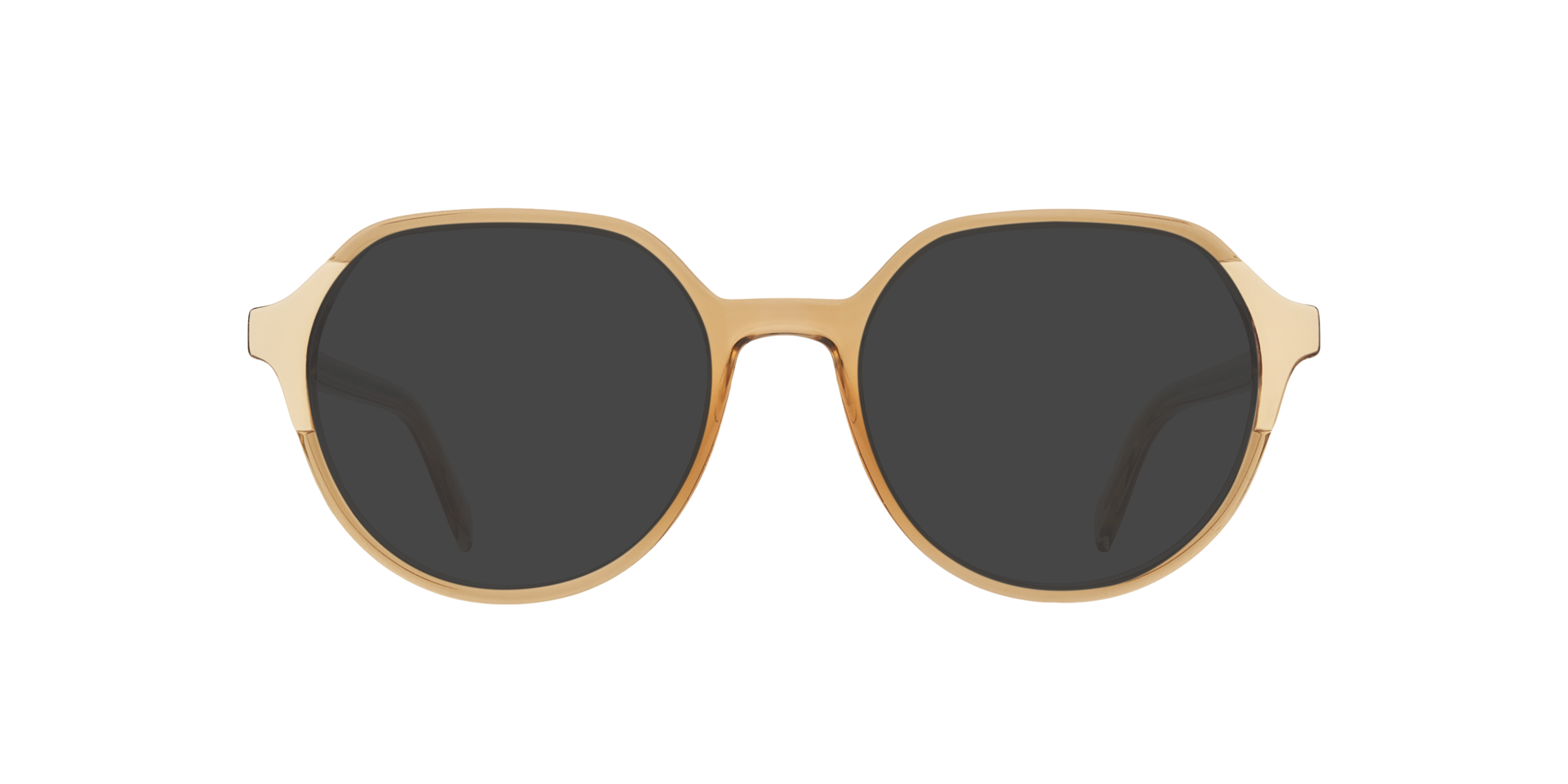 LV 1055 Yellow PlasticEyeglass Frames for Glasses Direct, with Tinted Lenses