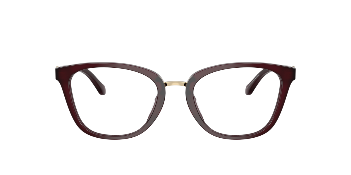 Coach Women's Milky Merlot Square Acetate Eyeglasses Online - Full Rim - Hc6272u
