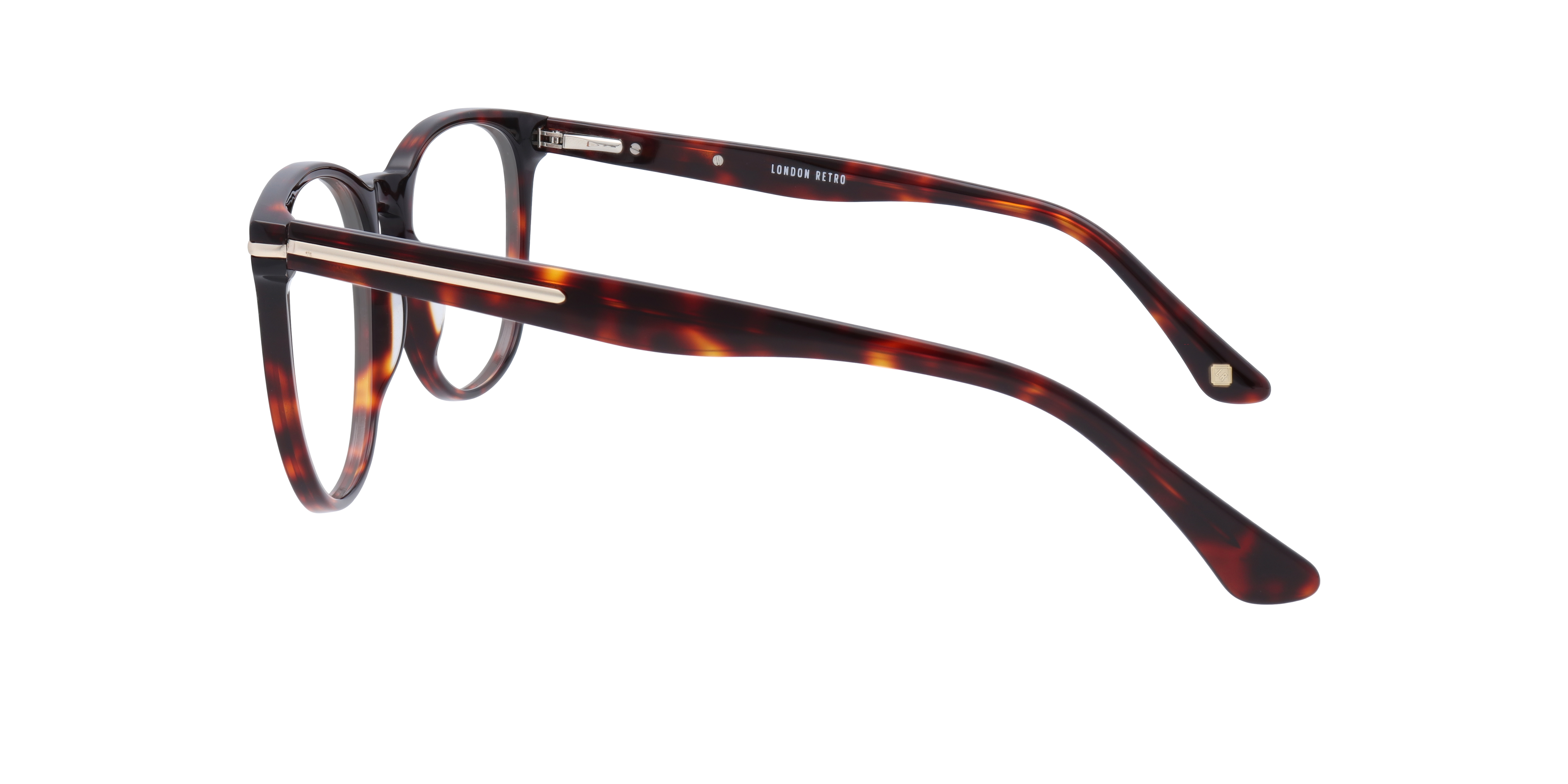 Epping Havana AcetateEyeglass Frames for Glasses Direct, Side View