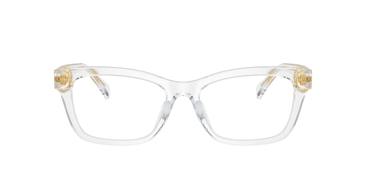 Ralph Women's Shiny Crystal Rectangle Acetate Eyeglasses Online - Full Rim - Ra7154u