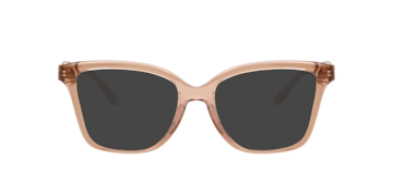 Light Brown Transparent MK4180U -  Plastic Sunglasses