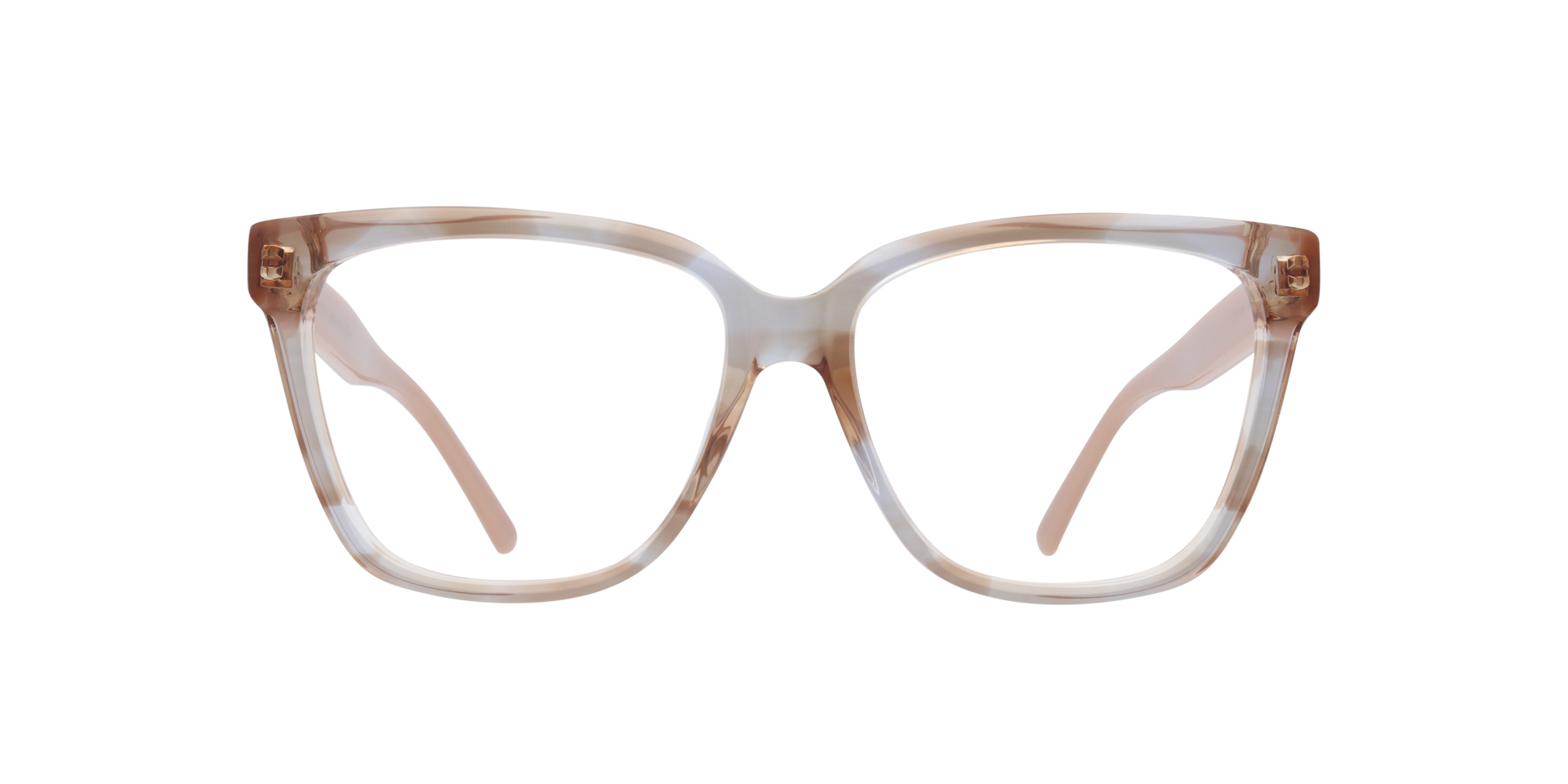 JC335 Clear PlasticEyeglass Frames for Glasses Direct, Front View