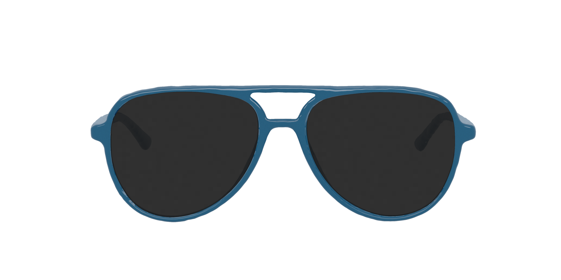Miguel Blue PlasticEyeglass Frames for Glasses Direct, with Tinted Lenses