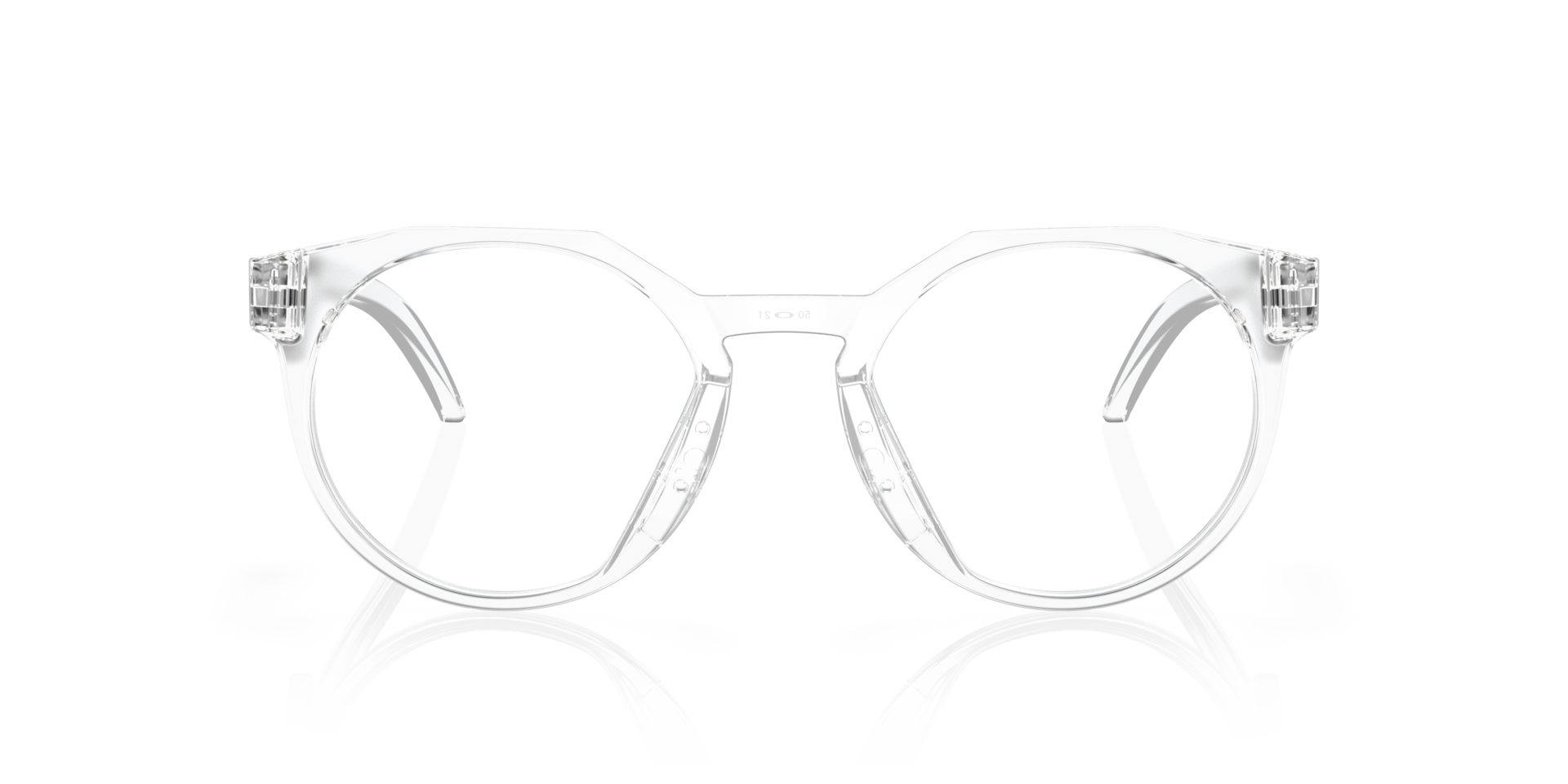Kylian Mbappé Signature Series HSTN Polished Clear PlasticEyeglass Frames for Glasses Direct, Front View