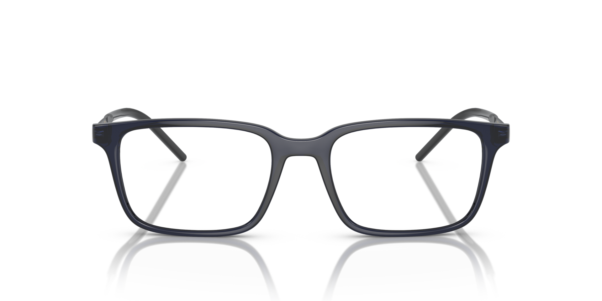 DG5099 Transparent Blue PlasticEyeglass Frames for Glasses Direct, Front View