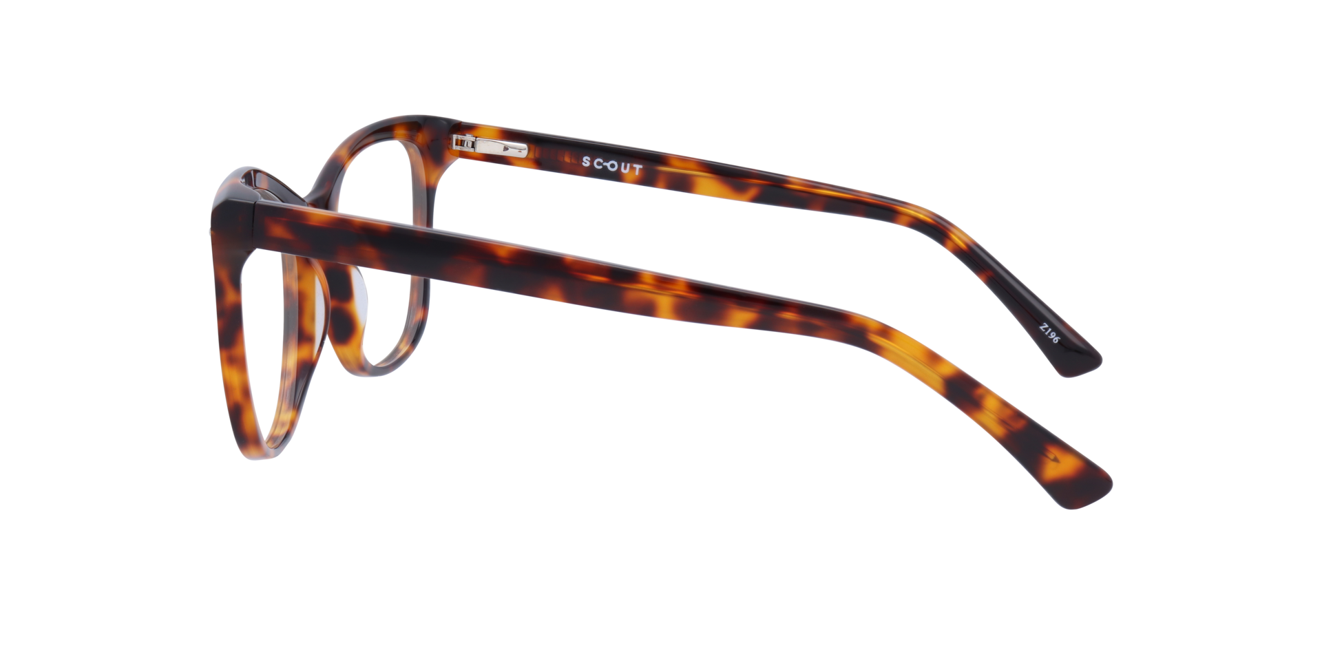 Grazia Havana AcetateEyeglass Frames for Glasses Direct, Side View