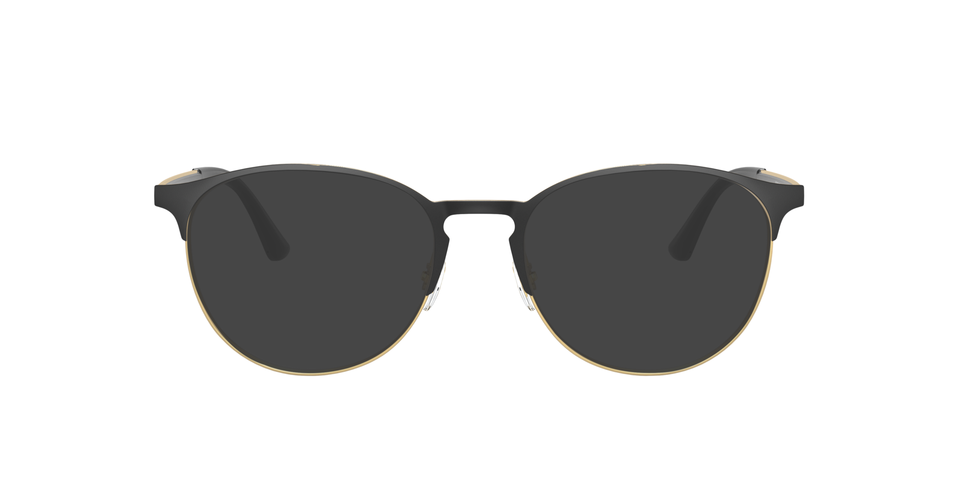 RB6375 Black On Gold MetalEyeglass Frames for Glasses Direct, with Tinted Lenses