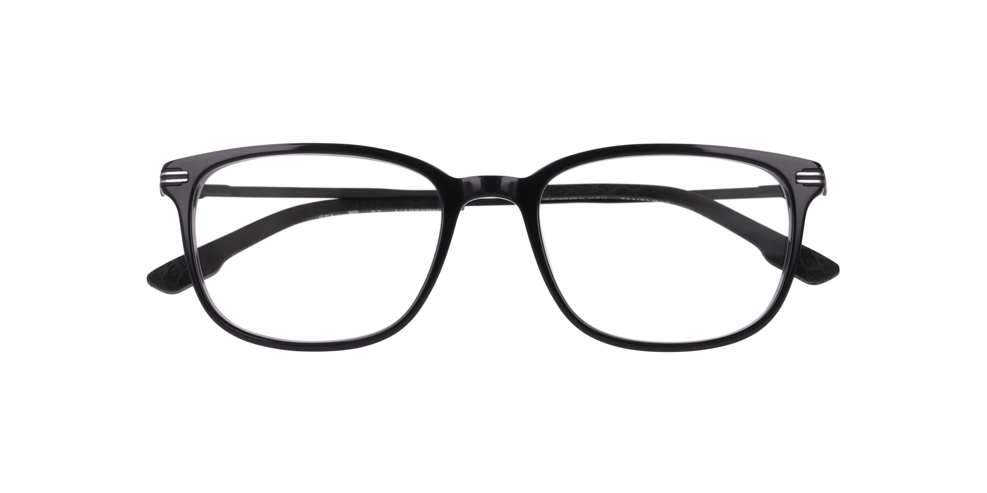 Nb4201 Black AcetateEyeglass Frames for Glasses Direct, Closed View