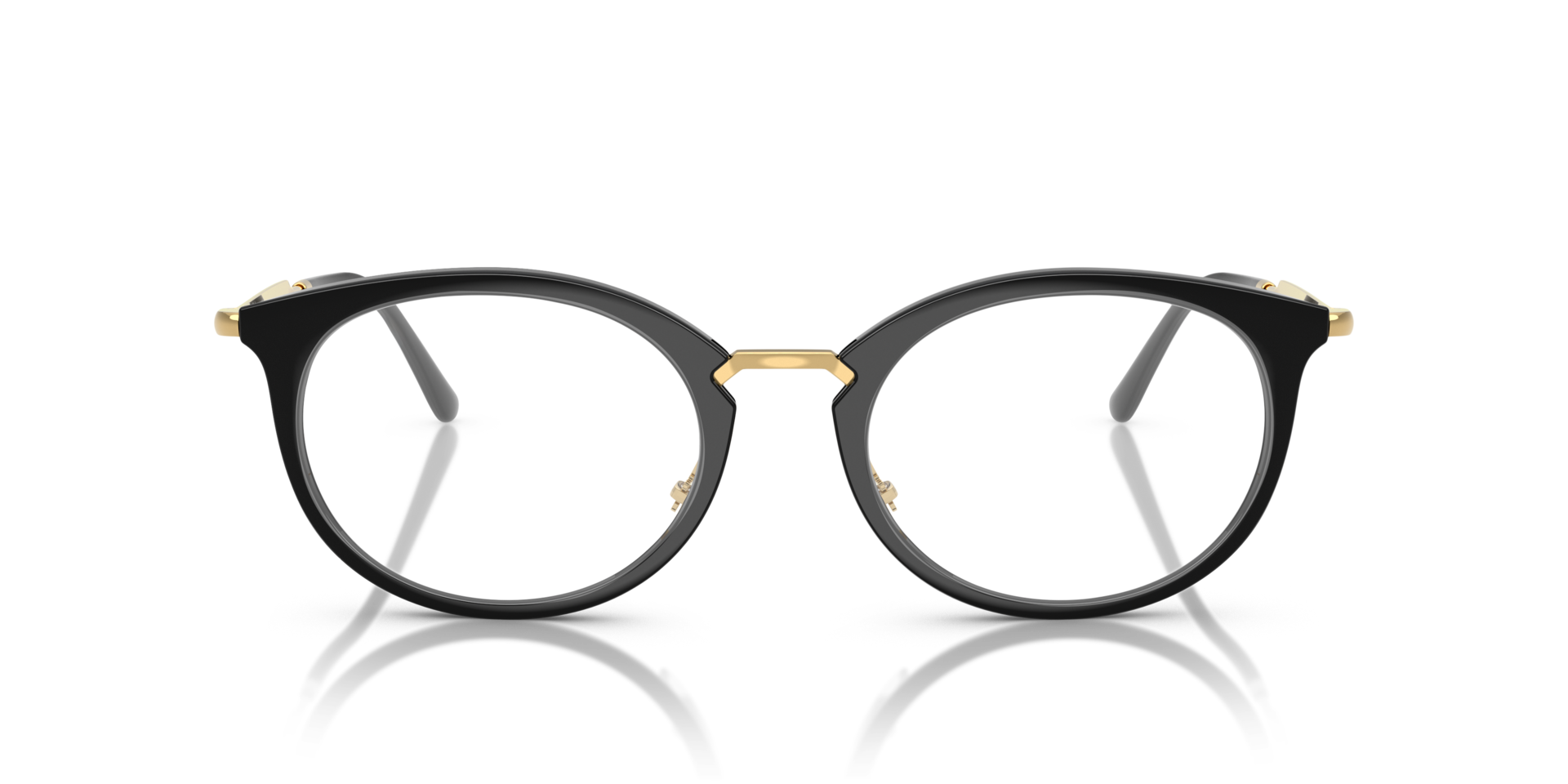RB7255 Black PlasticEyeglass Frames for Glasses Direct, Front View