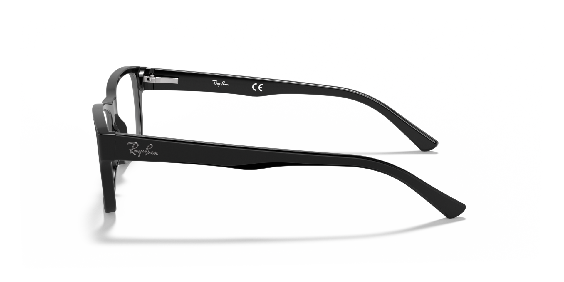 RB5268 Black AcetateEyeglass Frames for Glasses Direct, Side View
