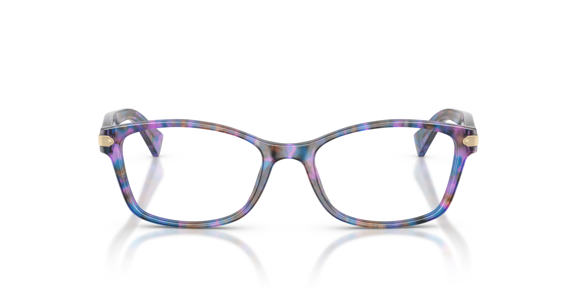 HC6065 Purple Confetti Tortoise AcetateEyeglass Frames for Glasses Direct, Front View