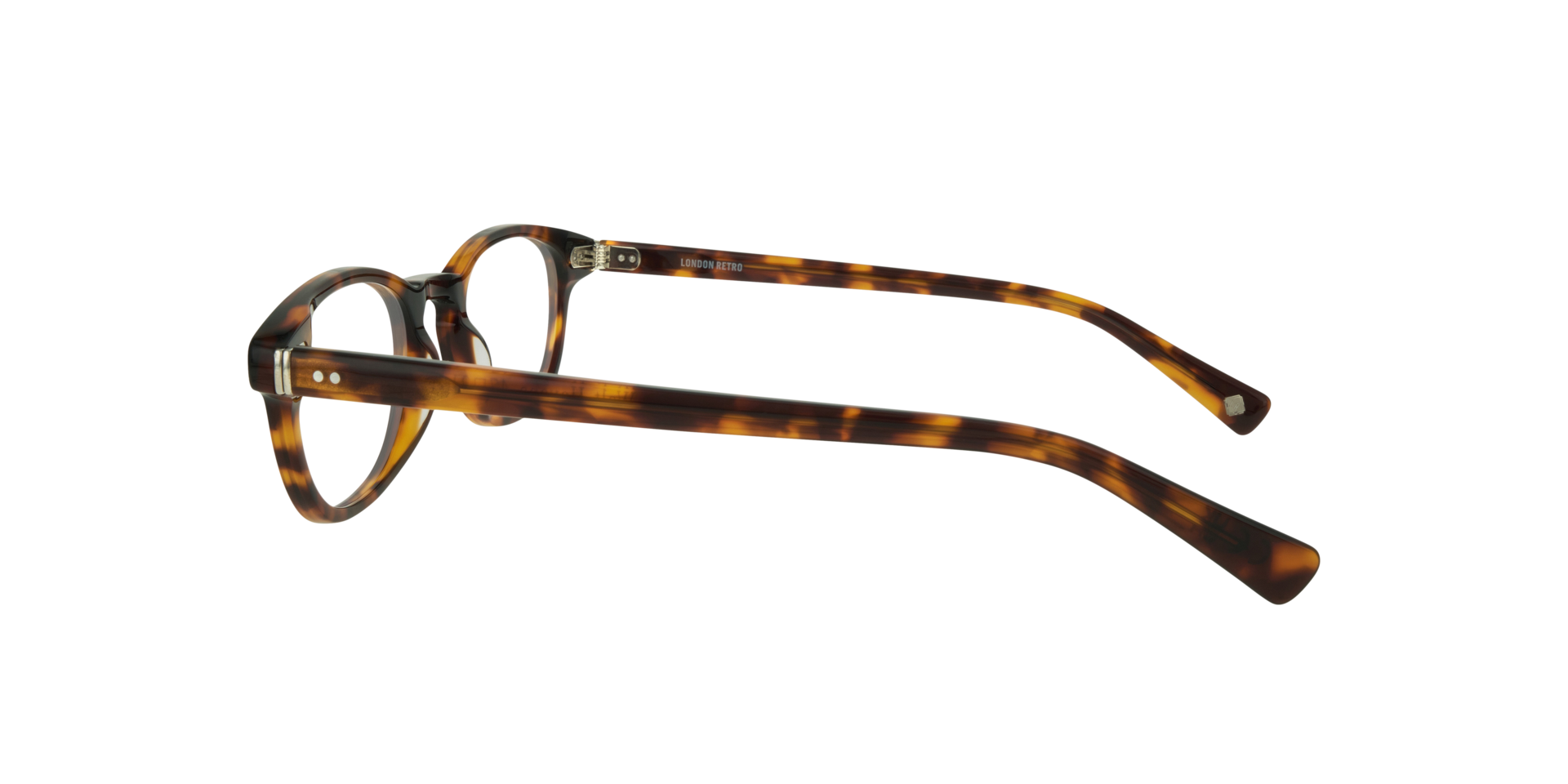 Walt Havana AcetateEyeglass Frames for Glasses Direct, Side View