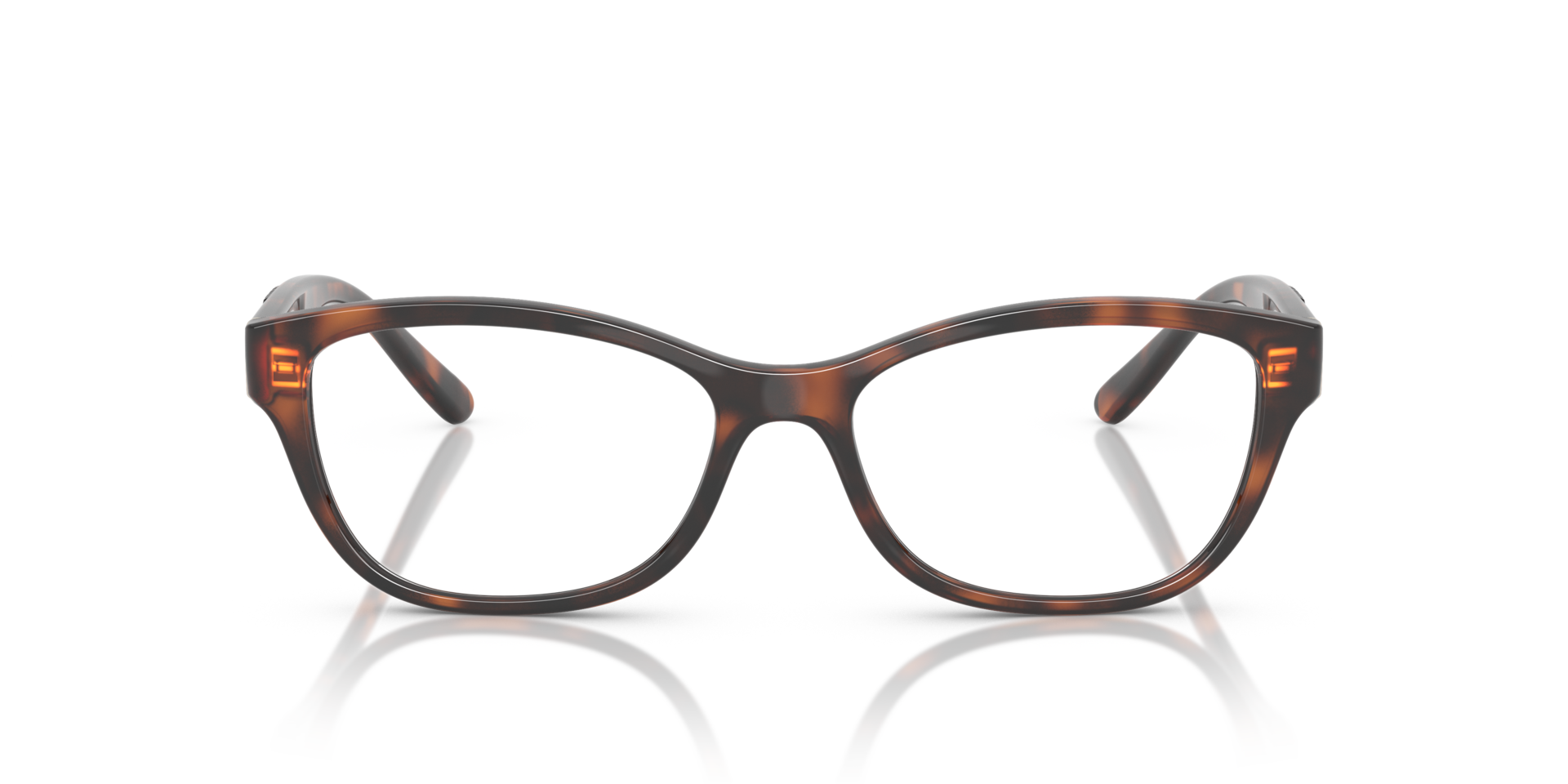 VO5627 Total Dark Havana PlasticEyeglass Frames for Glasses Direct, Front View