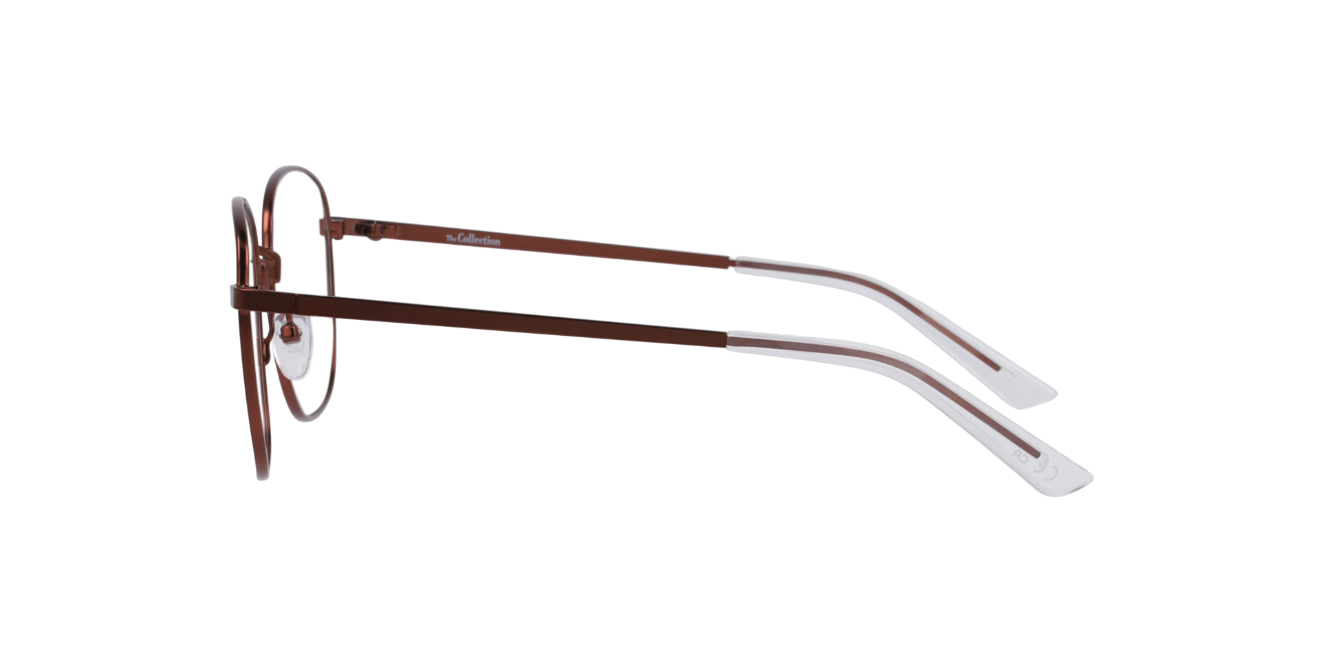 Mckenna Brown MetalEyeglass Frames for Glasses Direct, Side View