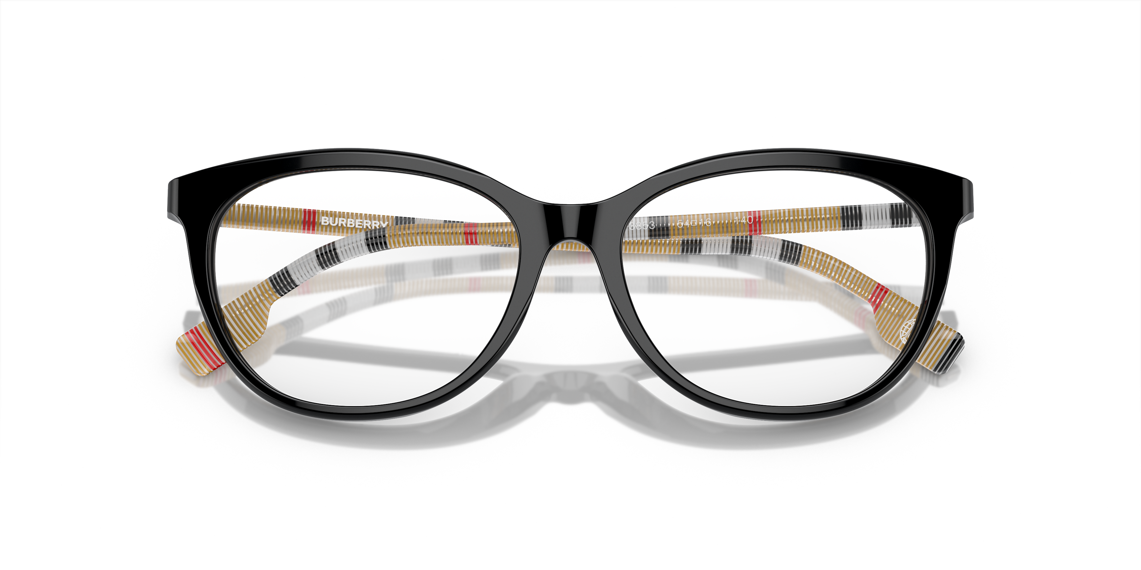 BE2389 Black AcetateEyeglass Frames for Glasses Direct, Closed View