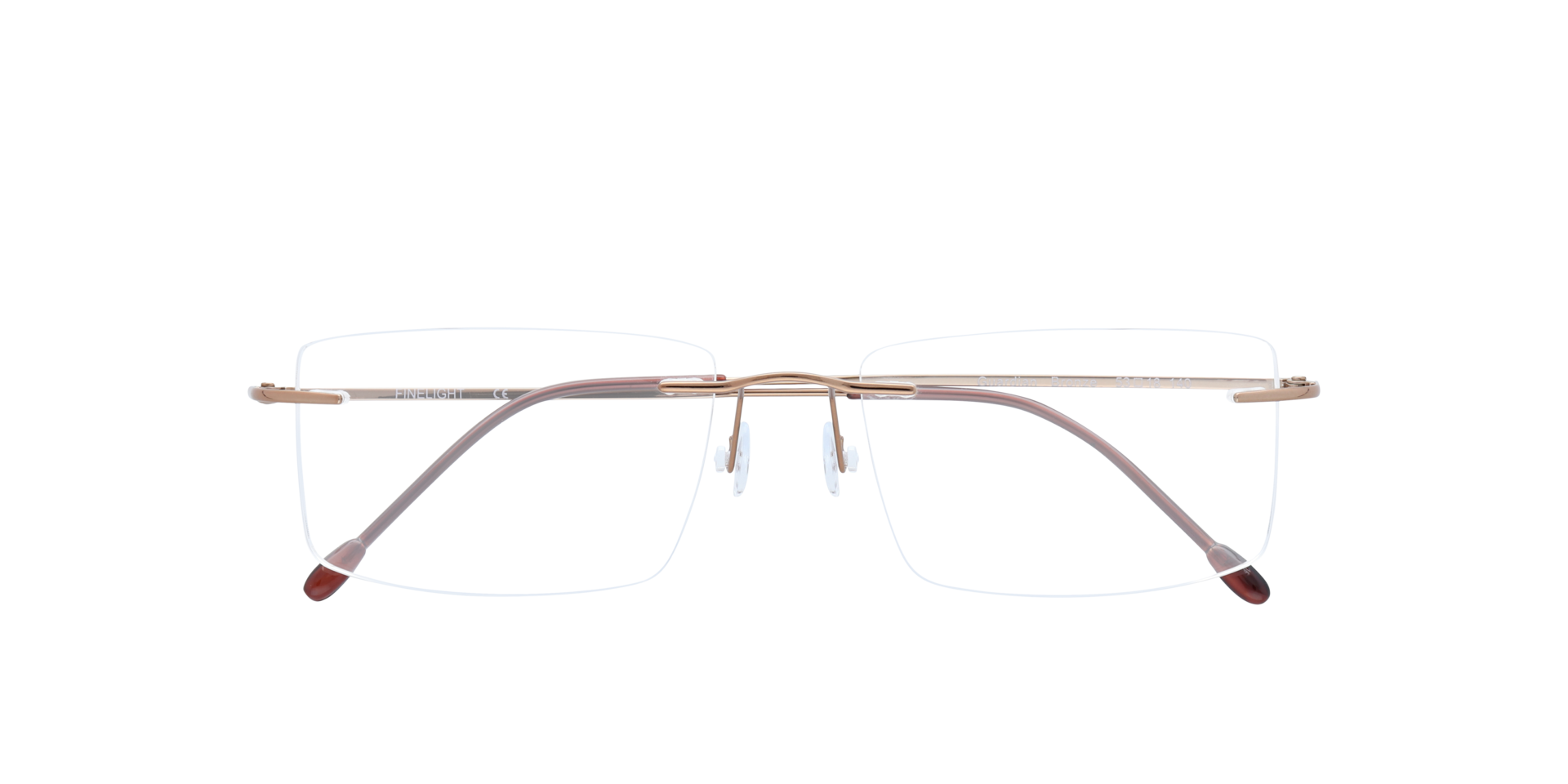 Guardian Bronze TitaniumEyeglass Frames for Glasses Direct, Closed View