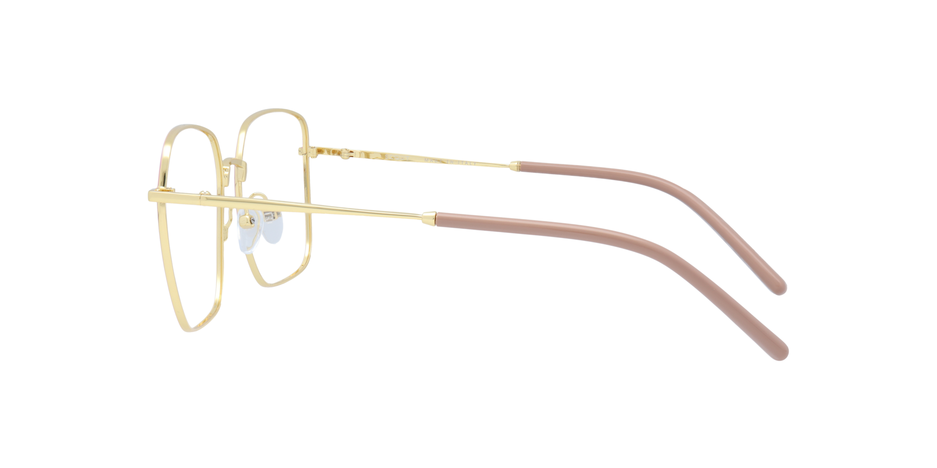 Venezia Pink MetalEyeglass Frames for Glasses Direct, Side View