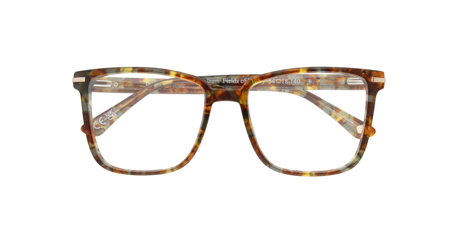 Balham Fields Of Barley AcetateEyeglass Frames for Glasses Direct, Closed View