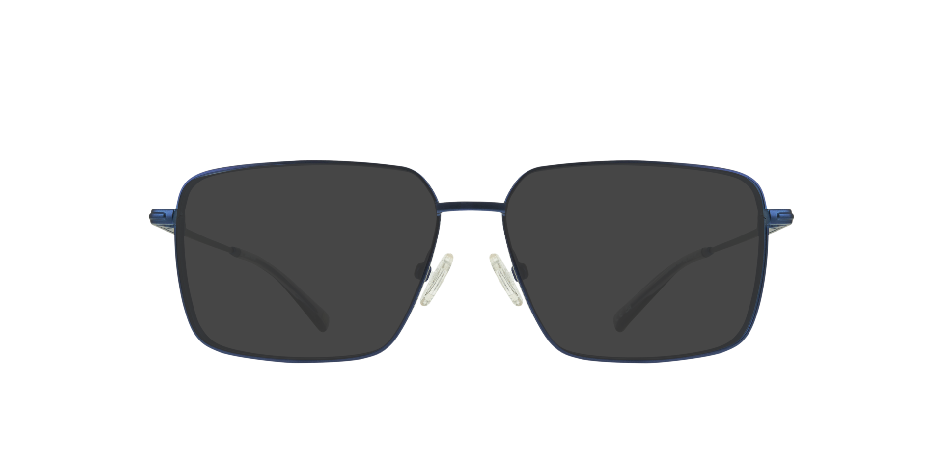 Lewisham Blue & Grey MetalEyeglass Frames for Glasses Direct, with Tinted Lenses