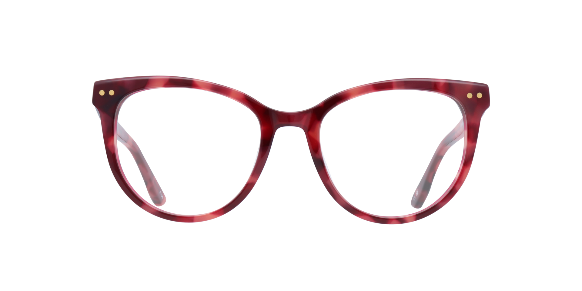 Gretchen Pink Havana AcetateEyeglass Frames for Glasses Direct, Front View