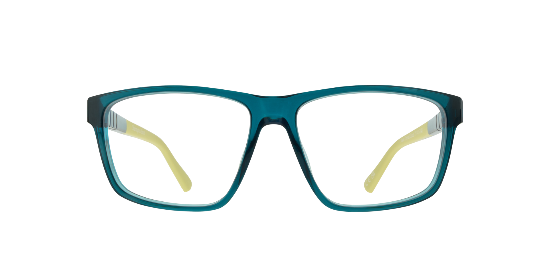 Jason Crystal Green PlasticSunglass Frames for Glasses Direct, Front View