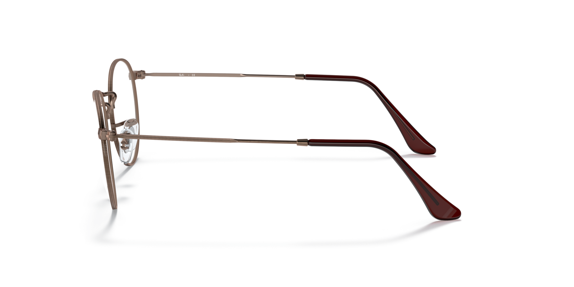 RB3447V Bronze & Copper MetalEyeglass Frames for Glasses Direct, Side View