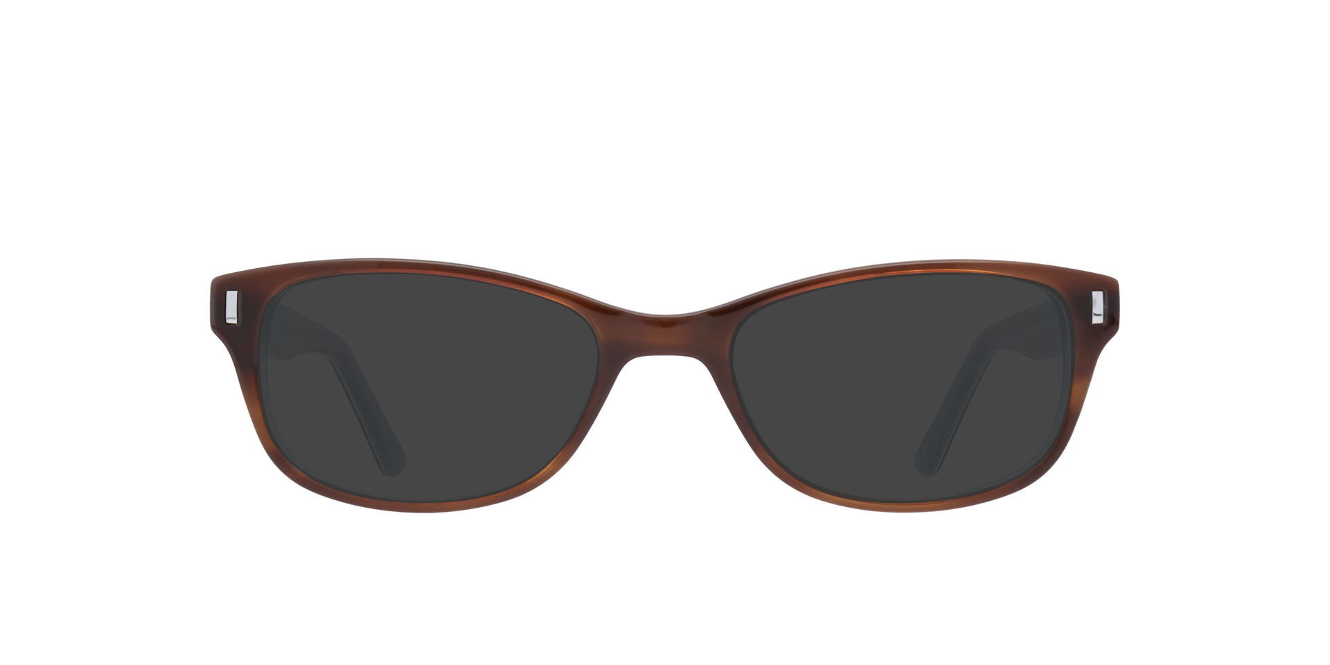 Addison Brown & Teal AcetateSunglass Frames for Glasses Direct, with Tinted Lenses