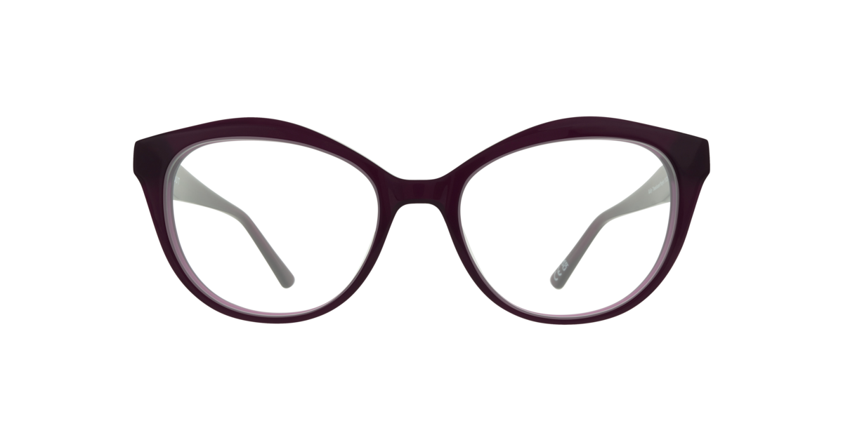 Scout Women's Translucent Purple Cat-Eye Acetate Eyeglasses Online - Full Rim - Kelly