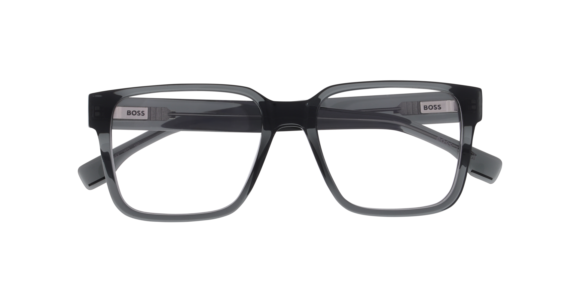 BOSS 1898 Green AcetateEyeglass Frames for Glasses Direct, Closed View