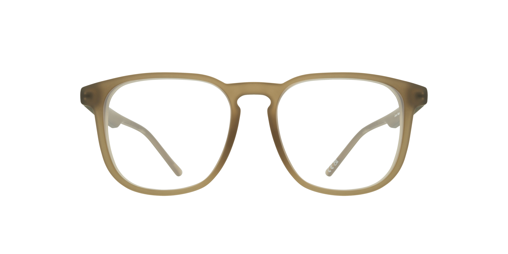 Louis Matte Green PlasticEyeglass Frames for Glasses Direct, Front View