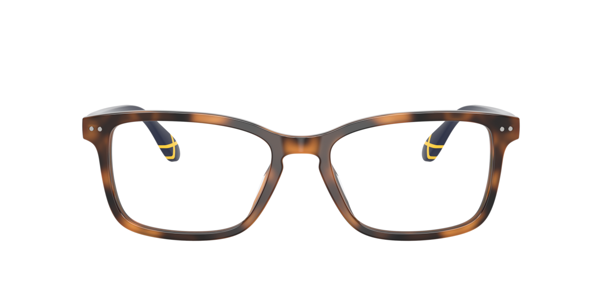 Polo Ralph Lauren Men's Shiny Tortoise Pillow Acetate Eyeglasses Online - Full Rim - Ph2316u - Image 1