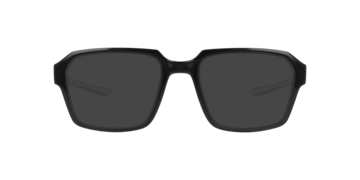 White On Black Nelson -  Plastic Sunglasses