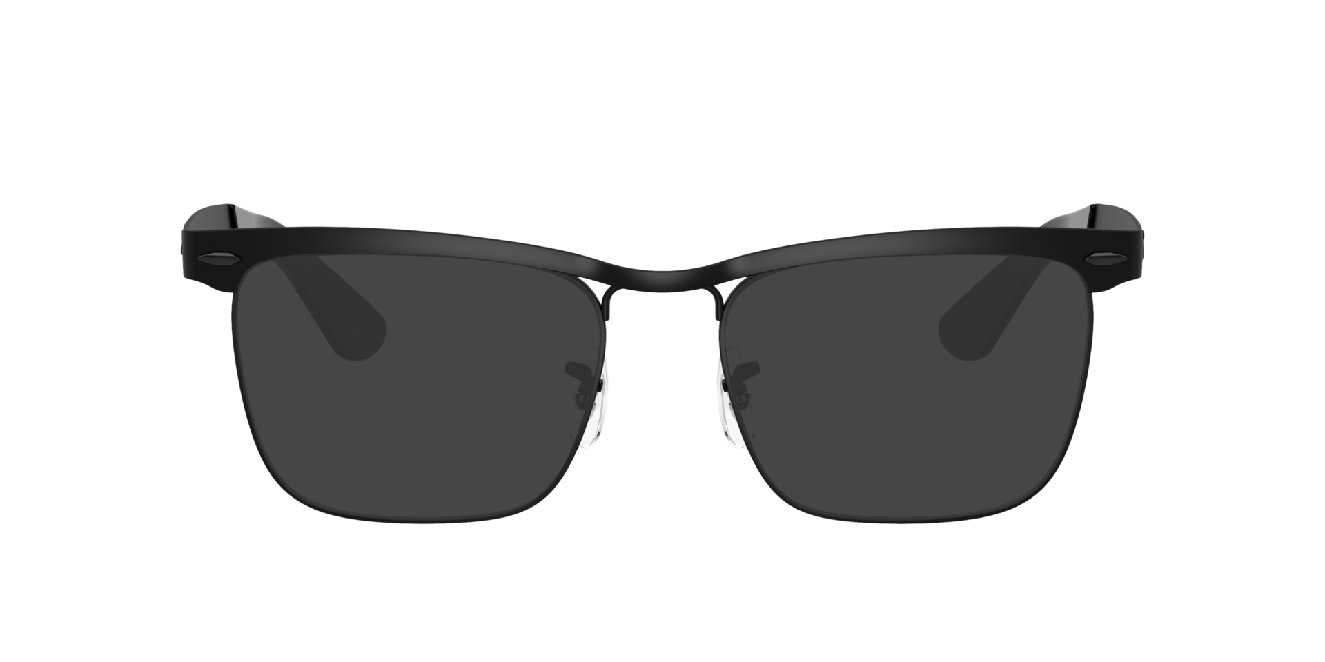 RB3875V Matte Black MetalEyeglass Frames for Glasses Direct, with Tinted Lenses