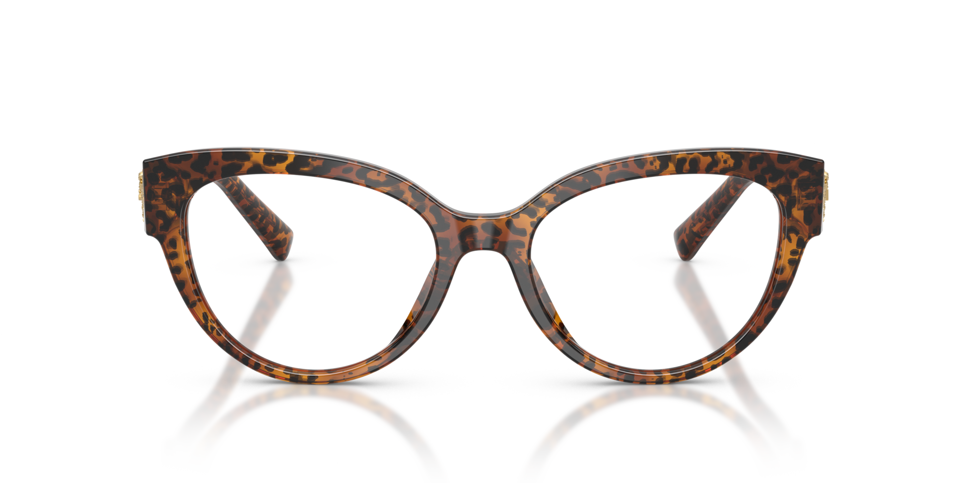 DG3440 Leo Transparent AcetateEyeglass Frames for Glasses Direct, Front View