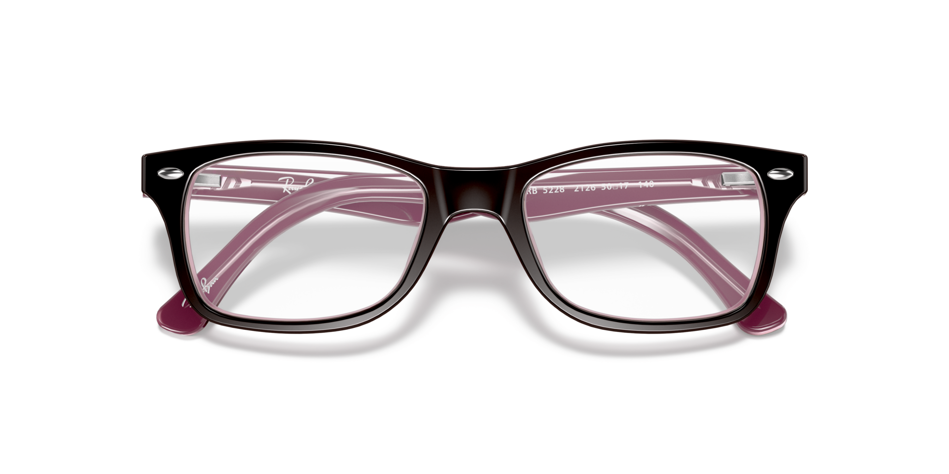 RB5228 Brown AcetateEyeglass Frames for Glasses Direct, Closed View
