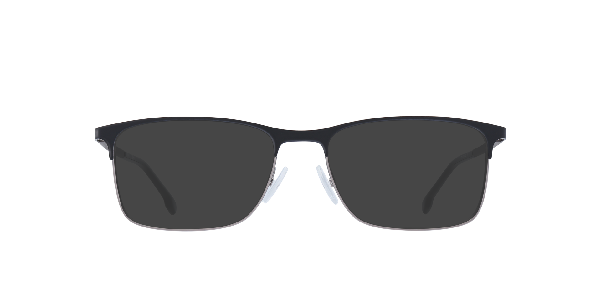 Boss 1186 Black Silver PlasticEyeglass Frames for Glasses Direct, with Tinted Lenses