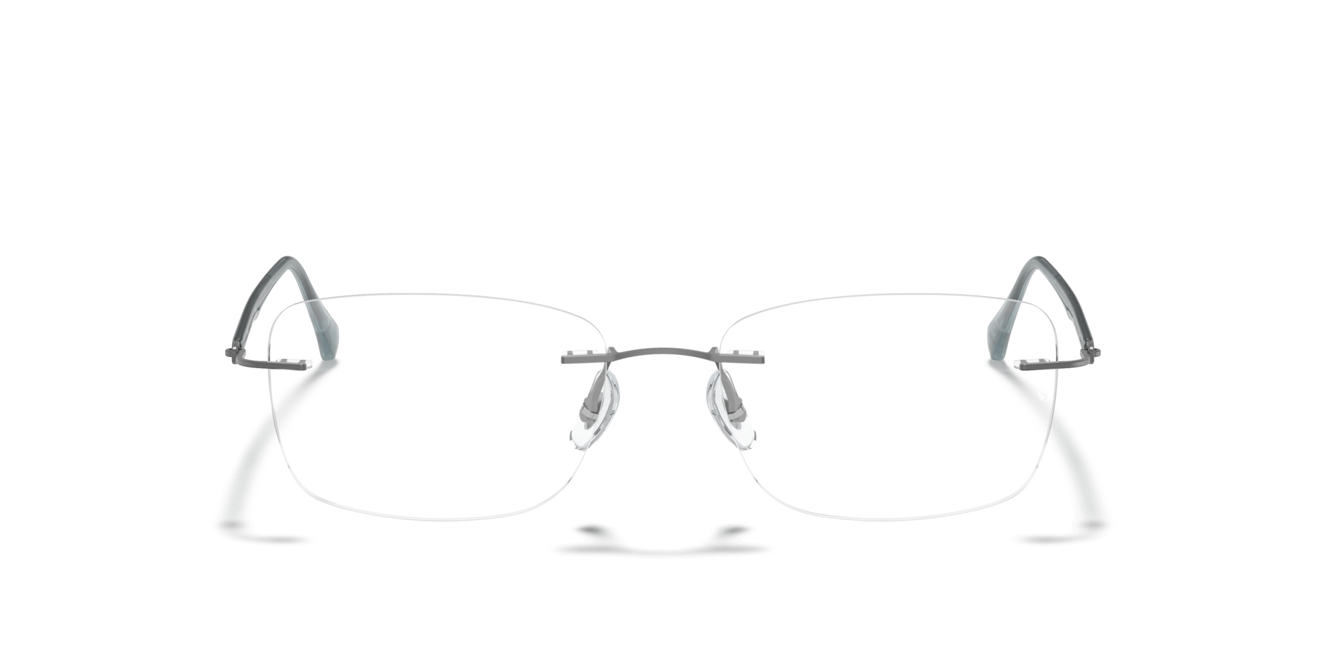 RB8725 Gunmetal TitaniumEyeglass Frames for Glasses Direct, Front View